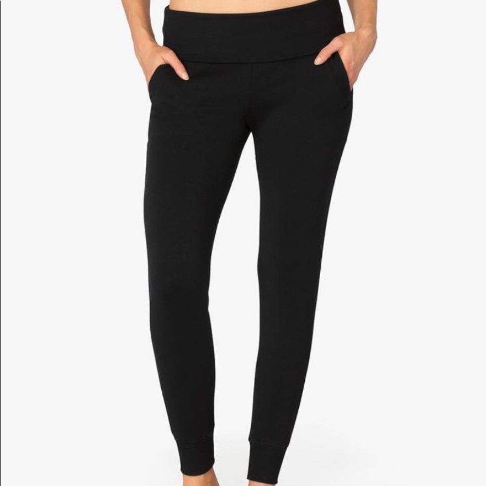Beyond Yoga Fleece Fold Over Sweatpant